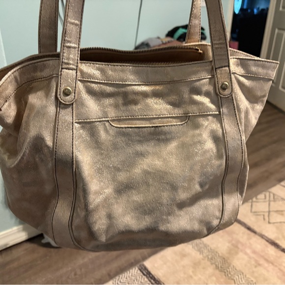 Gold Hobo International bag - Picture 6 of 8